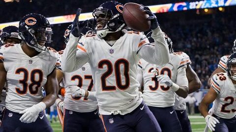 Chicago Bears lidera sólidamente su división y Detroit Lions pierde toda esperanza.