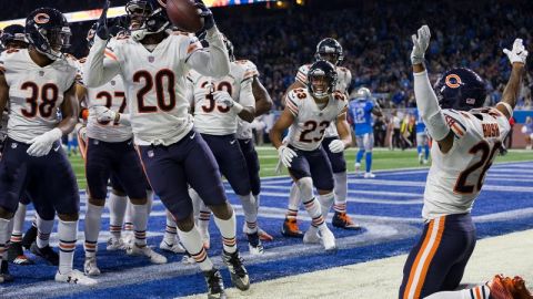 Chicago Bears lidera sólidamente su división y Detroit Lions pierde toda esperanza.