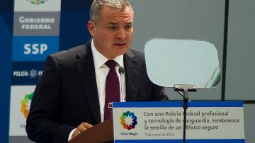 Genaro García Luna, exsecretario de Seguridad Pública.