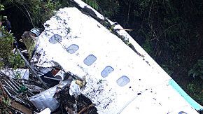 La aeronave donde viajaba el equipo del Chapecoense se estrelló el 28 de noviembre de 2016