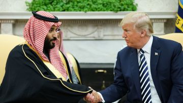 El presidente Trump defiende la alianza con Arabia Saudita.
