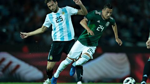 Argentina se impuso 2-0 a México, en amistoso disputado en Córdoba