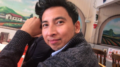 Después de casi tres meses de detención, el nicaragüense Marlon Álvarez fue puesto en libertad por las autoridades de migración, para pelar su caso de asilo. (foto suministrada).,