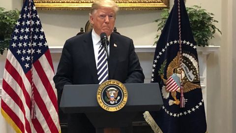 Trump anuncia más medidas de "mano dura" contra caravana de migrantes. Foto: María Peña/Impremedia
