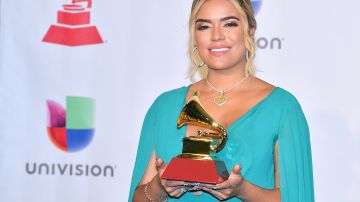Karol G en los Latin Grammys 2018
