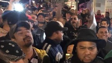 Enfrentamientos en la Tijuana.