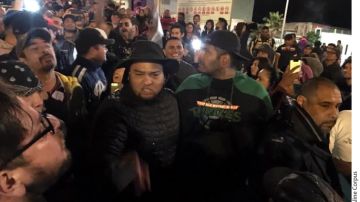Enfrentamientos en la Tijuana.