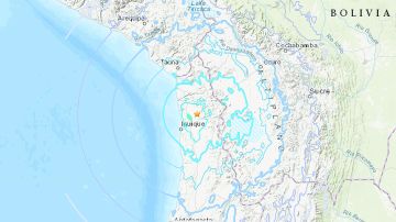 El sismo de magnitud 6.2 sacudió el norte de Chile.