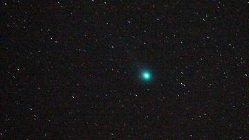 El 46P/Wirtanen se verá de color verde, como el cometa Lovejoy en la foto.