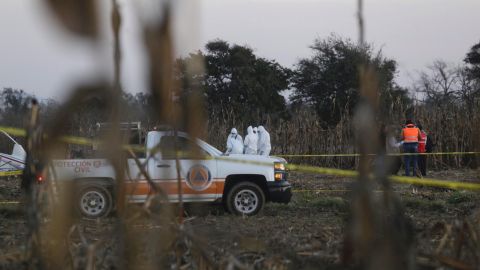 Viajaban la actual gobernadora de Puebla, Martha Erika Alonso, y su esposo, exgobernador de Puebla, Rafael Moreno Valle.