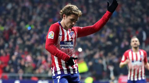 El delantero francés del Atlético de Madrid Antoine Griezmann.