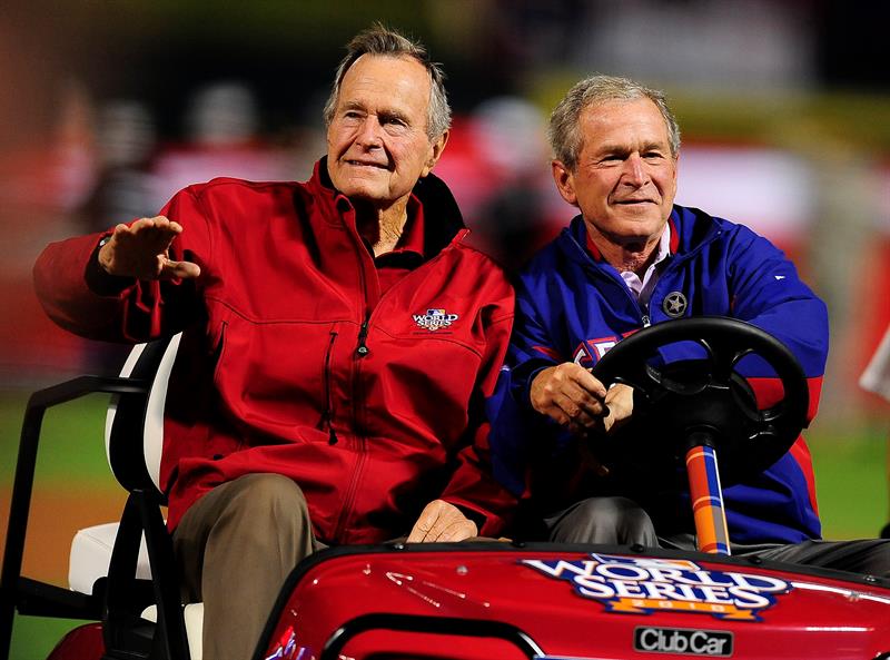 George H.W. Bush fue un gran apasionado de los deportes, en especial el béisbol