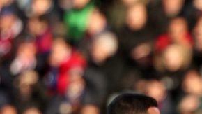 El delantero galés del Real Madrid Gareth Bale celebra un gol contra el Huesca.