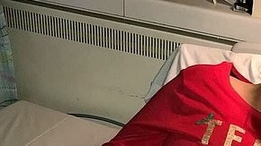 Las últimas Navidades en familia de Jeena Probert y su hijo.