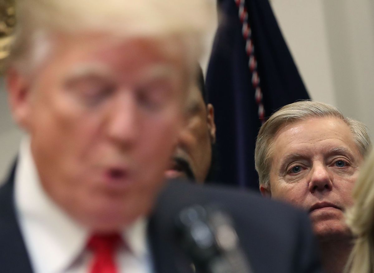 El senador Graham se reunió con el presidente Trump.