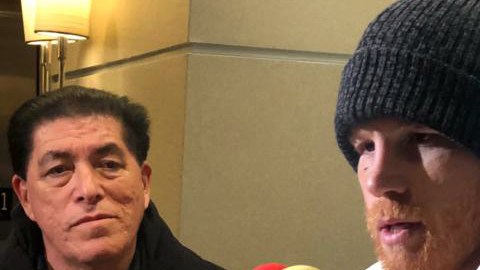 Saúl "Canelo" Álvarez ya se encuentra en Nueva York