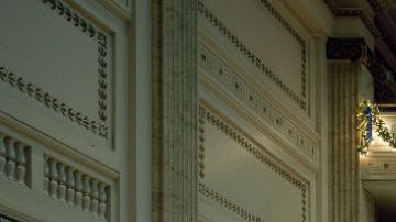 Árbol de Navidad en la oficina