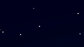 Los meteoros se ven como estrellas fugaces.