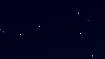 Los meteoros se ven como estrellas fugaces.