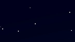 Los meteoros se ven como estrellas fugaces.