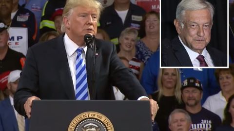 El presidente Trump se refirió a AMLO en Twitter.