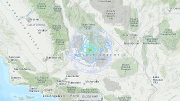 El área del desierto de Mojave fue sacudida por el sismo.