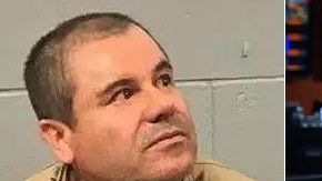 Joaquín "El Chapo" Guzmán Loera y uno de sus abogados,  Eduardo Balarezo.