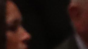 El presidente Trump y exmandatarios se sentaron en la misma fila.