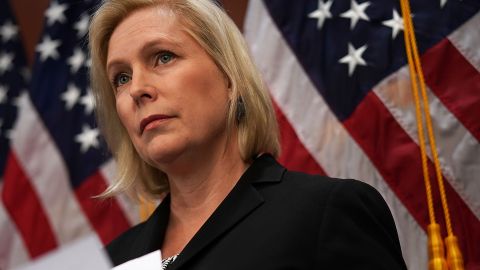 La senadora demócrata de Nueva York, Kirsten Gillibrand.