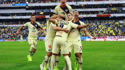 Festejo del Club América.