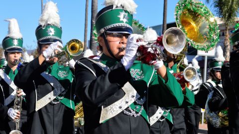 La banda de Kaiser High School ha ganado varios premios en el transcurso de los años. / foto: Alejandro Cano