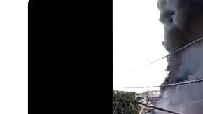 Incendio en el centro de Santo Domingo