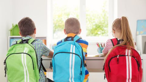 peso mochila niños