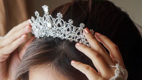 tiara novia boda