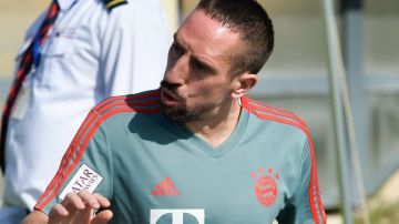 El jugador francés del Bayern Munich Franck Ribery.
