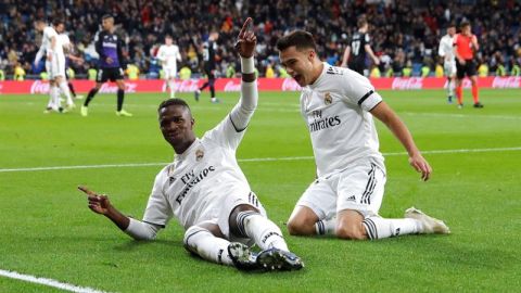 Vinicius Junior, el 'amuleto' en el Madrid de Solari.