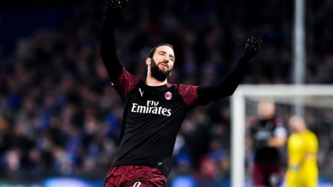 Gonzalo Higuain habría jugado ya su último partido como rossonero.