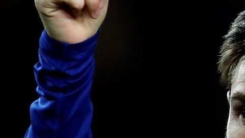 Lionel Messi celebró su gol 400 con el Barcelona frente al Eibar.