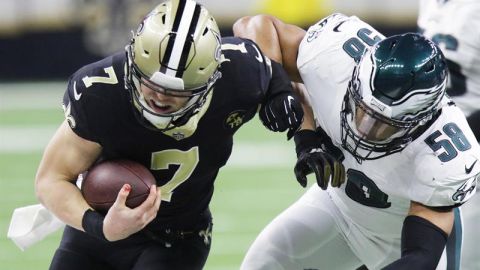 New Orleans Saints dejó en el camino a los Philadelphia Eagles.