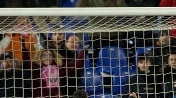 El gol del delantero danés del CD Leganés Martin Braithwaite al Real Madrid.