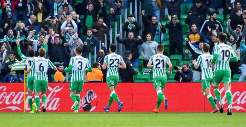 Real Betis empató 1-1 con el Espanyol, en la ida de los cuartos de final de la Copa del Rey