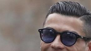 Cristiano Ronaldo llegó acompañado de su pareja, Georgina Rodríguez