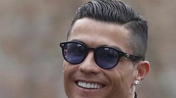 Cristiano Ronaldo llegó acompañado de su pareja, Georgina Rodríguez