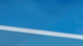 El tenista español Rafael Nadal celebra tras imponerse al estadounidense Frances Tiafoe.