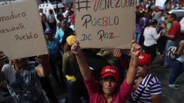 Protestas contra Nicolás Maduro.