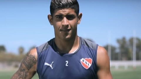 El defensa  argentino Alan Franco.