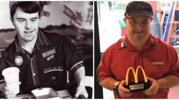 32 años trabajando en McDonald's.