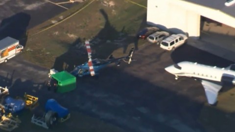El incidente se produjo la tarde de este jueves en una zona cercana a un hangar del aeropuerto regional Brooksville-Tampa Bay.