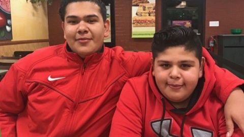 Los hermanos Diego y Daniel Rivera