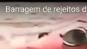 La rotura del dique ocurrió cerca de trabajadores de la mina en Minas Gerais.